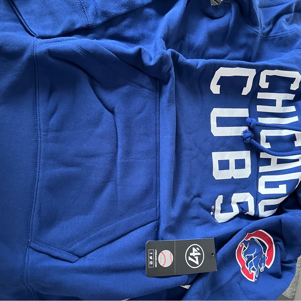 47 Brand Chicago Cubs Blue Hoodie